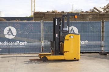 Veiling: Reachtruck Komatsu FB18RL-15 Elektrisch 1800kg 4.5m, Ophalen, Reachtruck, Komatsu, 1000 tot 2000 kg