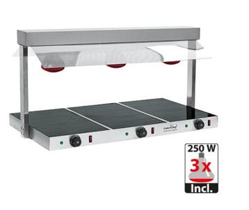 Warmhoudplaat | 90°C | 250 Watt | 47(h)x109x53 cm CaterChef, Verzenden, Nieuw in verpakking