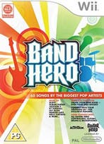 Wii Band Hero, Spelcomputers en Games, Verzenden, Zo goed als nieuw