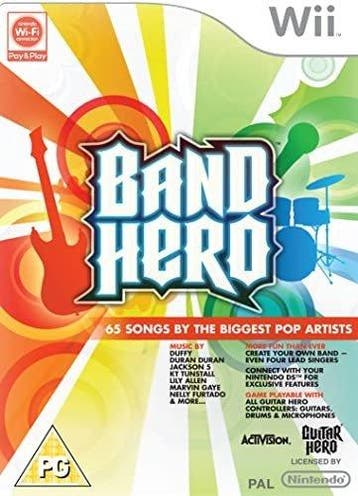 Wii Band Hero, Spelcomputers en Games, Games | Nintendo Wii, Verzenden, Zo goed als nieuw