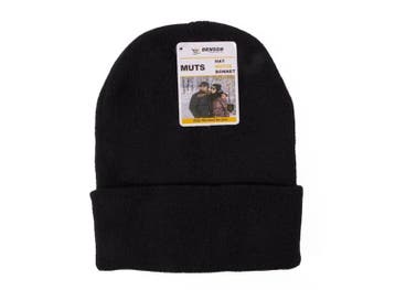 Benson Warme Beanie Muts - One Size - Zwart, Verzenden, Nieuw