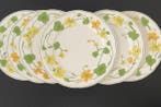 Villeroy & Boch - Bord (6) - Geranium malva 27cm - Porselein