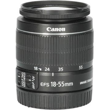 Tweedehands Canon EF-S 18-55mm f/3.5-5.6 IS II CM0114, Ophalen of Verzenden, Gebruikt, Groothoeklens, Zoom