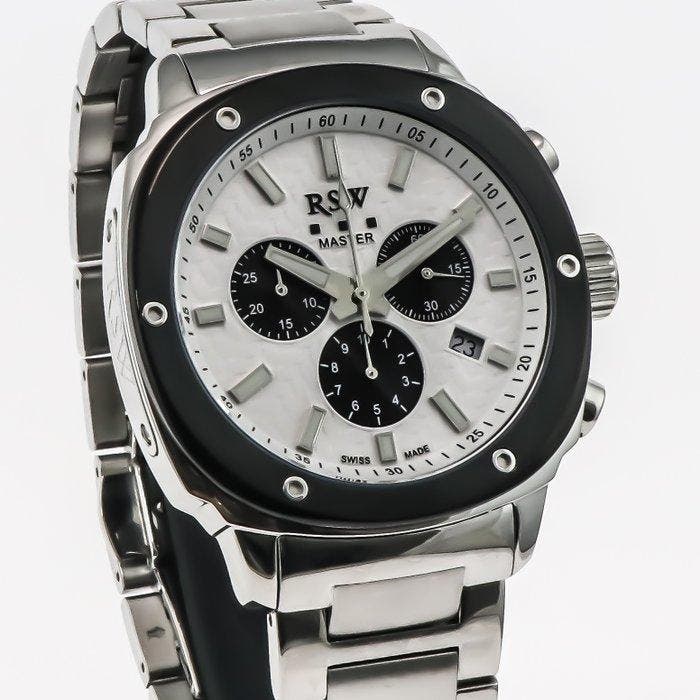 RSW - Swiss chronograph - RSWM146-SB-1 - Zonder minimumprijs, Sieraden, Tassen en Uiterlijk, Horloges | Heren