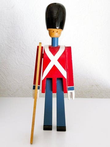 Kay Bojesen - Kay Bojesen - Figuur - Soldat mit Gewehr, Nieuw