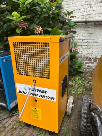 Bouwdroger te huur va 6€pd. Dryfast diverse modellen. bezorg, Ophalen, Gebruikt, Ventilator en Afzuiger