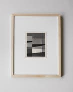 Anna Khavro - Abstract - Unique photogram, collage - Signed,
