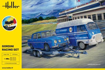 HELLER 52328 STARTER KIT GORDINI RACING SET 1/24, Nieuw