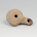 Het oude Egypte, Grieks-Romeinse periode Aardewerk Olielamp,