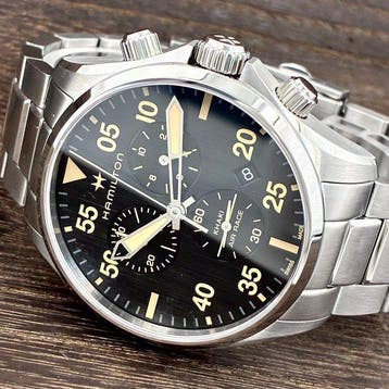 Hamilton - Khaki Aviation Air Race Chronograph - H767220 -, Nieuw
