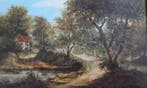 James Thomas Watts (1853-1930), Kring van - Landscape, Antiek en Kunst