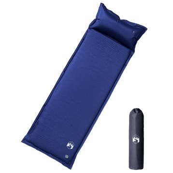 vidaXL Kampeermatras met kussen zelfopblazend 1-persoons, Verzenden, Nieuw