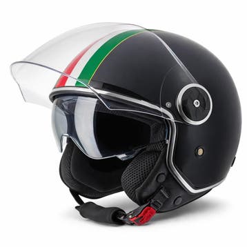 VINZ Neiva - Mat Zwart, Motoren, Kleding | Motorhelmen, Verzenden, Nieuw met kaartje, XS, Jethelm