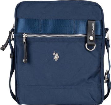 US POLO NEW WAGANER Tas Heren - Blauw, Verzenden, Nieuw
