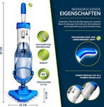 Zwembad stofzuiger - Zwembadstofzuiger - Zwembadreiniger - B, Verzenden, Zo goed als nieuw