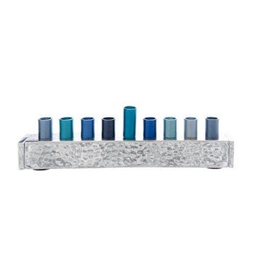 Chanukah Menorah, Chanoekia van Yair Emanuel uitgevoerd...., Nieuw
