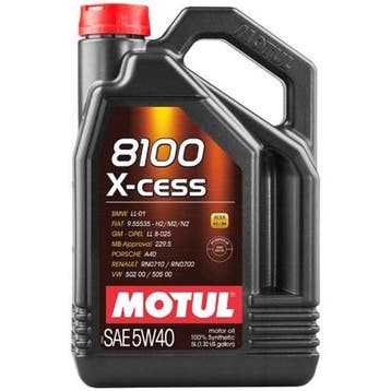 Motul 8100 X-Cess 5W40 5L, Verzenden, Nieuw