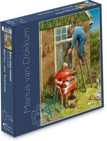 Marius van Dokkum - Doe-het-zelver Puzzel (1000 stukjes) |, Hobby en Vrije tijd, Verzenden, Nieuw