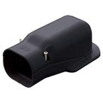 Airco muur afdekkap - ZWART (SW-77-K), Verzenden, Nieuw