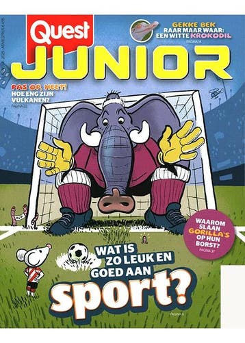 Quest Junior - 04 2025, Boeken, Tijdschriften en Kranten, Verzenden, Nieuw, Sport en Vrije tijd