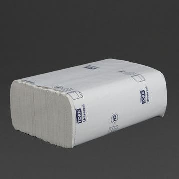Tork Z-gevouwen handdoeken 1-laags wit (12 stuks), Verzenden, Nieuw