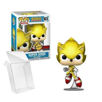 Funko Pop  Sonic  Super Sonic 923 AAA Anime  CHASE Edition, Verzenden, Nieuw