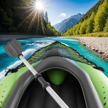 1-persoons kajak Liberty opblaasbaar, Watersport en Boten, Kano's, Verzenden, Nieuw