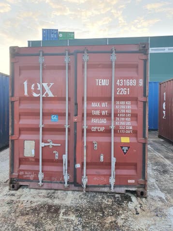 20ft Zeecontainer – Jong Gebruikt en Scherp Geprijsd