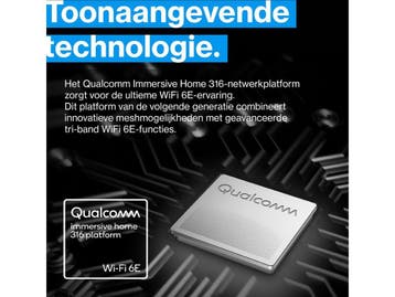 Linksys MX6203 Velop Pro - Mesh WiFi - WiFi 6E - 5400 Mbps -, Verzenden, Nieuw, Linksys