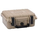 vidaXL Hardcase koffer Zand 27 x 24,5 x 12,5 cm, Audio, Tv en Foto, Fotografie | Fototassen, Verzenden, Nieuw