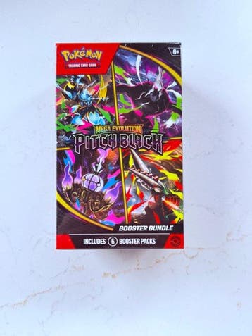 Pokémon - 1 Booster bundle - Mega Evolution Pitch Black, Hobby en Vrije tijd, Verzamelkaartspellen | Pokémon, Nieuw