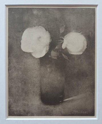 Jan Mankes (1889-1920) - Rozen. Ingelijst., Antiek en Kunst