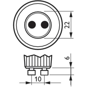 PHILIPS - LED Spot - CorePro 840 36D - GU10 Fitting - 3.5W -, Ophalen of Verzenden, Nieuw, Overige fittingen, Plafondspot of Wandspot