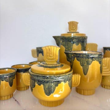 Saint-Amand-en-Puisaye - Gaubier - Koffieservies voor 10