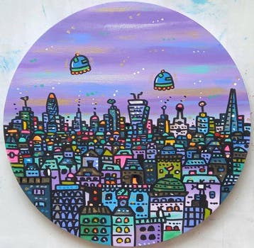 Maria Luisa Azzini - Purple Oblo London