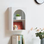 Wandrek Jäller 40x30x13 cm wit [en.casa], Verzenden, Nieuw