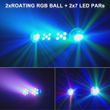 Krachtige Party & DJ Verlichting: RGB LED Effecten, Magische, Muziek en Instrumenten, Dj-sets en Draaitafels, Verzenden, Nieuw