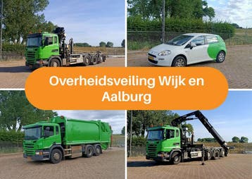 Overheidsveiling Wijk en Aalburg – vrachtwagens & voertuigen, Nieuw