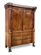 Kabinet - kabinet, linnenkast, kast, dressoir, buffet -, Antiek en Kunst