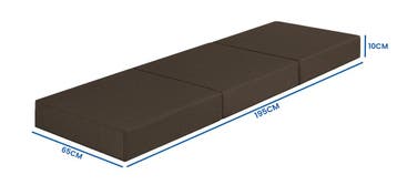 Matras Opklapbaar Foam | Wasbare Hoes | Beste Prijs, Verstelbaar, Nieuw, Overige kleuren, Eenpersoons