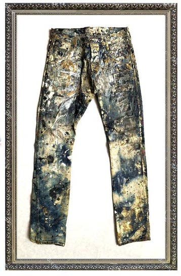 Andrea Capecci (1977) - (Jeans) - Foglia Oro e varie, Antiek en Kunst
