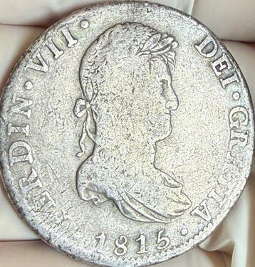 Spanje. Fernando VII. 8 Reales 1815 Mexico JJ