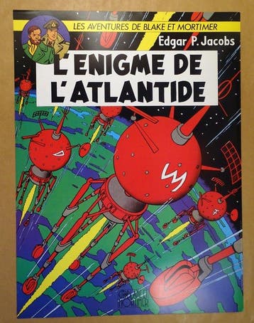 Edgar P. Jacobs - 1 Offset Print - Blake & Mortimer -, Nieuw