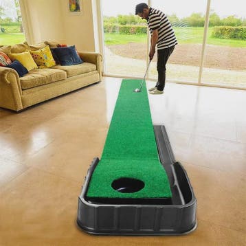 Golf Putting Mat met Automatische Bal Retour - Oefen je Putt, Sport en Fitness, Verzenden, Nieuw