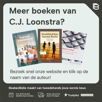 Hoofdstukken Sociaal Recht editie 2010 - C.J. Loonstra, Verzenden, Gelezen, C.J. Loonstra