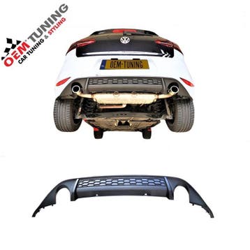 Diffuser geschikt voor Golf 7 | GTI-LOOK | 12-17 OEM DESIGN, Volkswagen, Nieuw, Ophalen of Verzenden, Achter