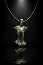 Middeleeuwse Viking Bronzen Zee-Geest Amulet –