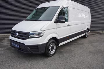 Volkswagen Crafter 177pk L4H3/L3H2 Facelift LED Apple Carpla, Gebruikt, Volkswagen, Wit, Lease