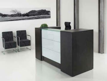 Receptiebalie | Klein model | Glaspanelen, Nieuw in verpakking