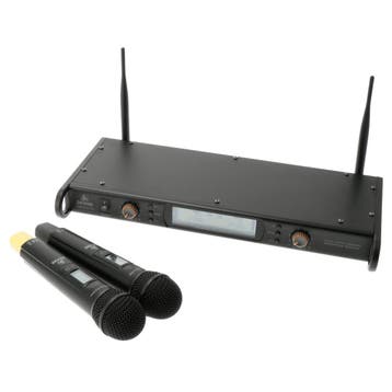 Devine WMD-24 Pro Duo draadloos handheld systeem (2.4 GHz), Muziek en Instrumenten, Verzenden, Nieuw